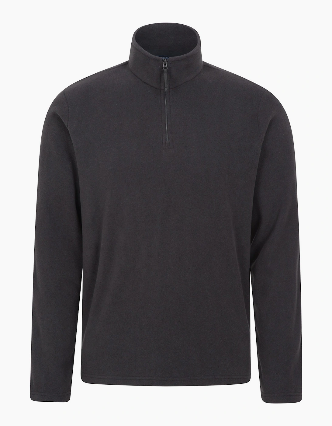 Mountain Warehouse Men's Black Camber Ii Half Zip Fleece Top - Size: Xs