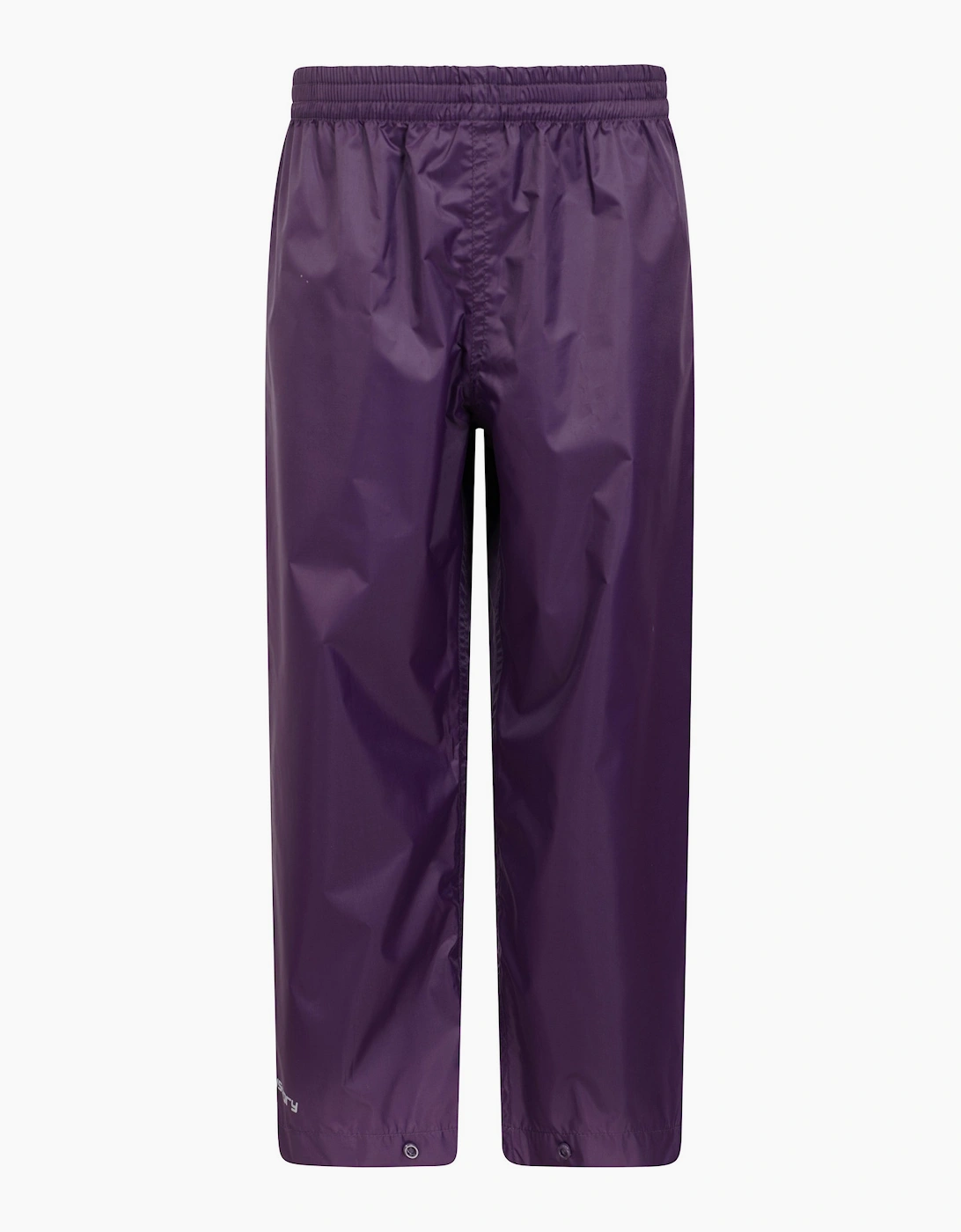 Mountain Warehouse Boys Purple Childrens/ Pakka Ii Waterproof Over Trousers - Size 2 Years/3 Years Kids