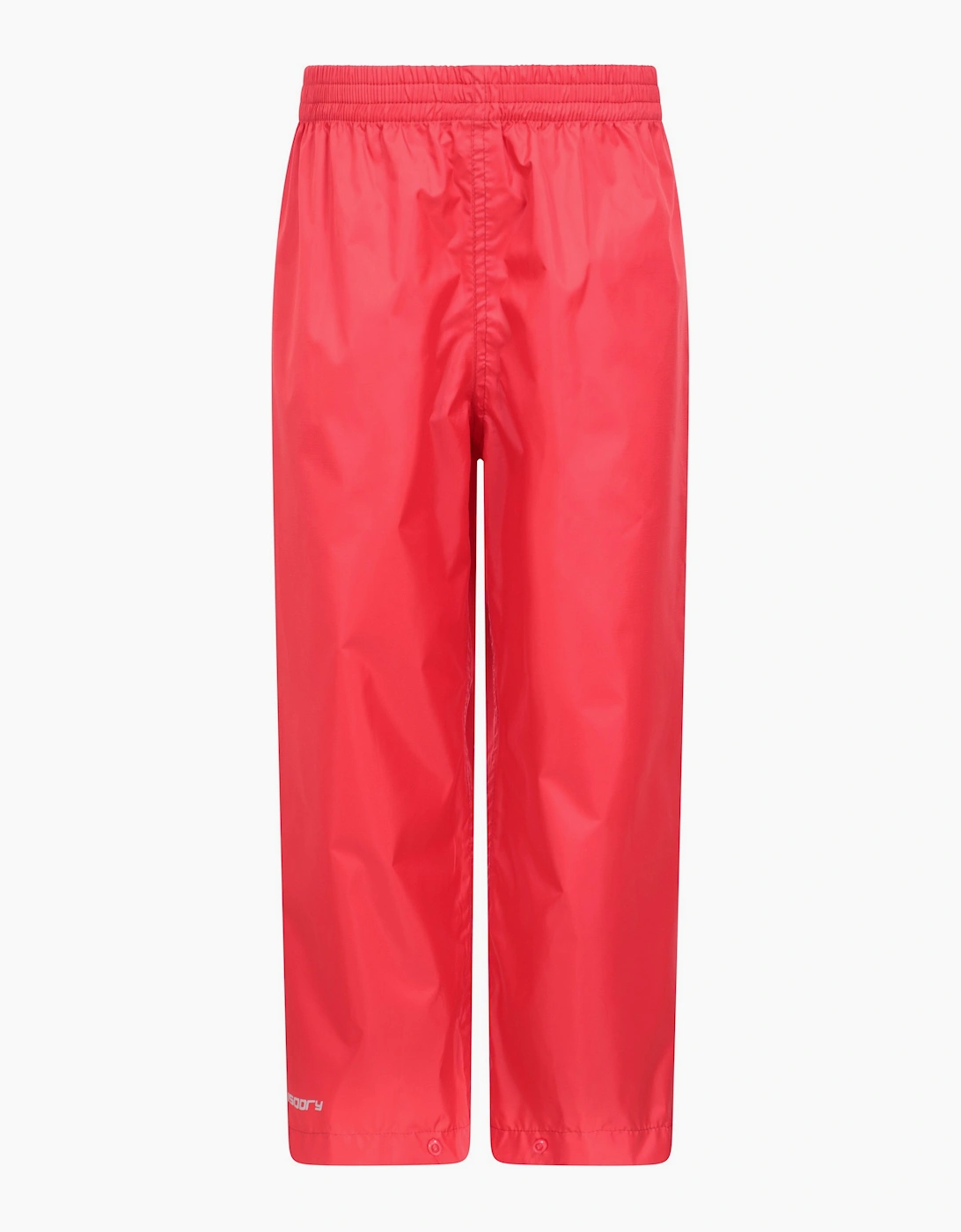 Mountain Warehouse Boys Red  Childrens/ Pakka Ii Waterproof Over Trousers - Size 11 Years/12 Years Kids