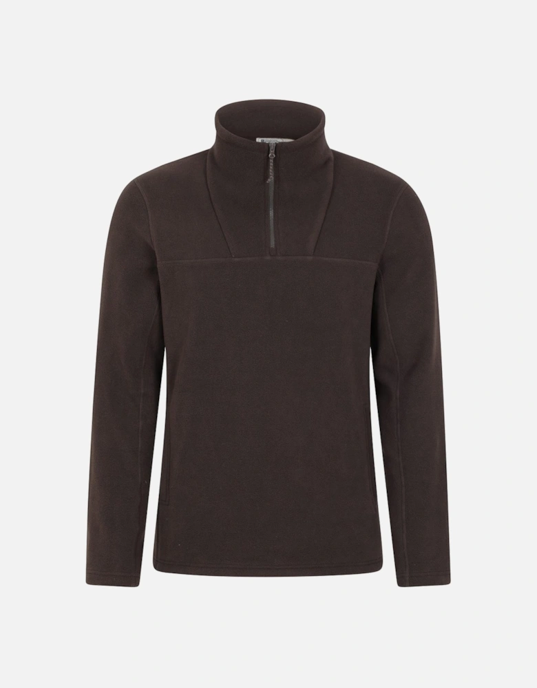 Mens Cedar Half Zip Fleece Top