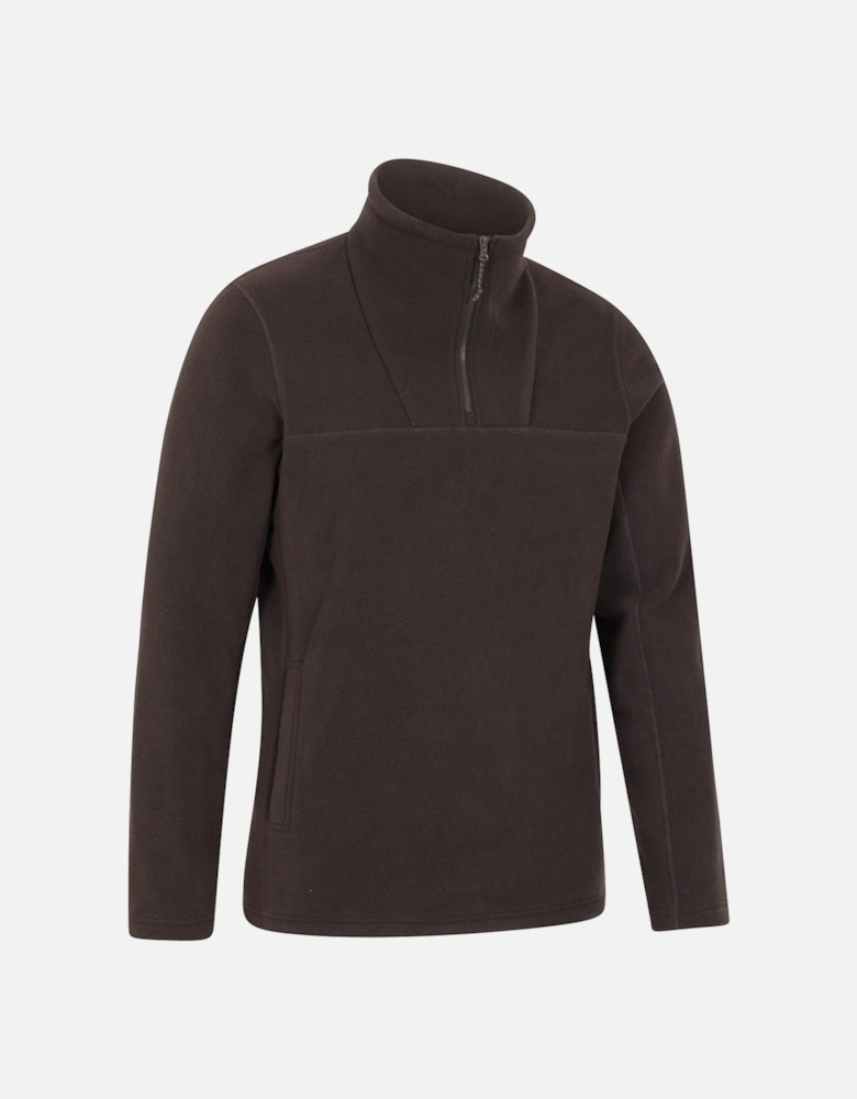 Mens Cedar Half Zip Fleece Top