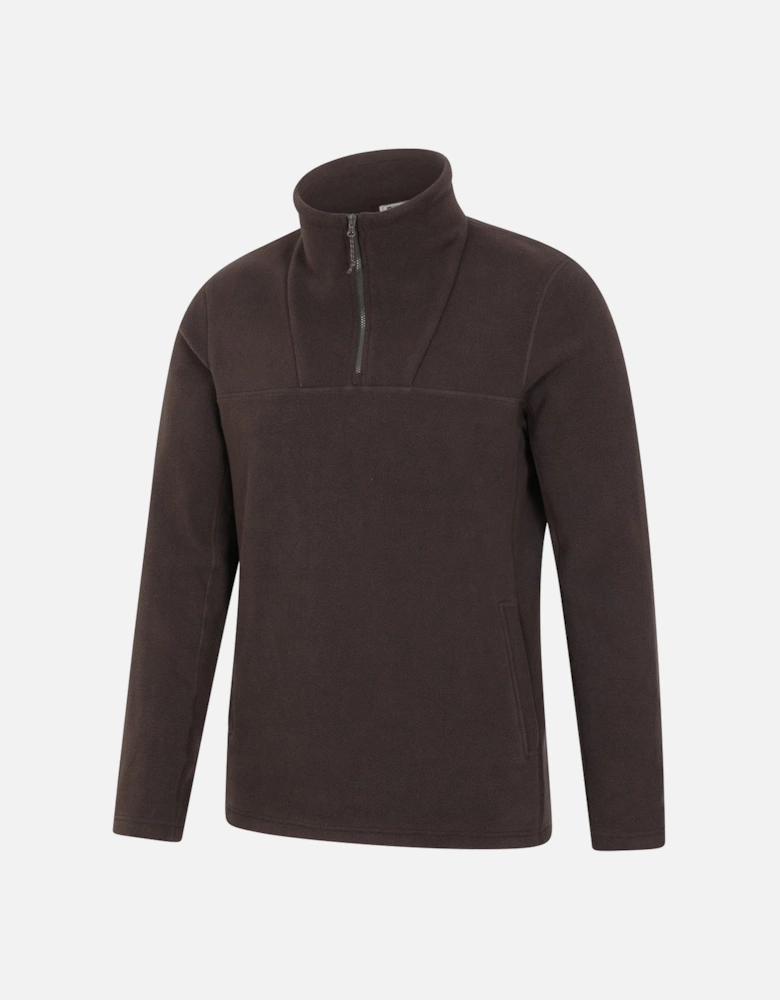 Mens Cedar Half Zip Fleece Top