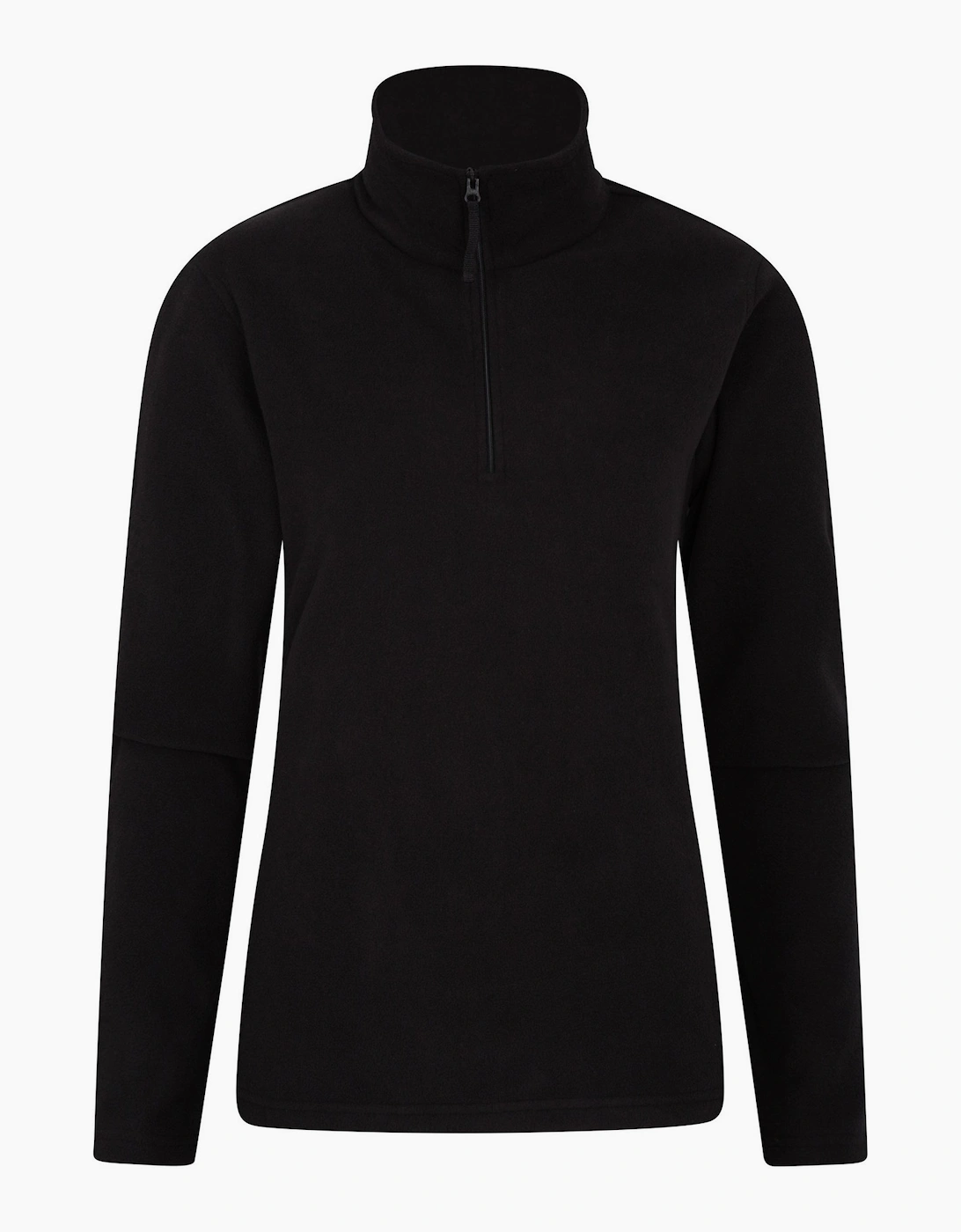 Mountain Warehouse Women's Black / Camber Ii Fleece Top - Size: 14