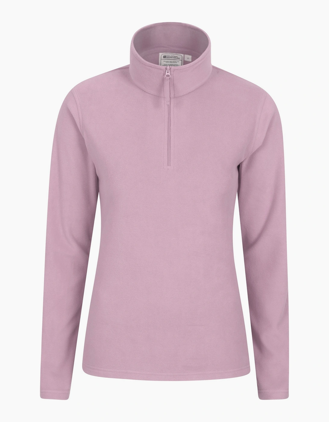 Mountain Warehouse Women's Pink / Camber Ii Fleece Top - Size: 18/20
