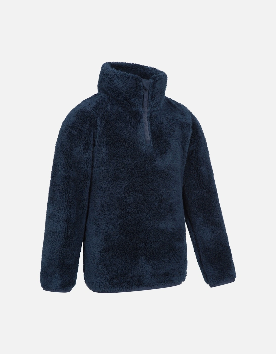 Childrens/Kids Teddy Half Zip Fleece Top