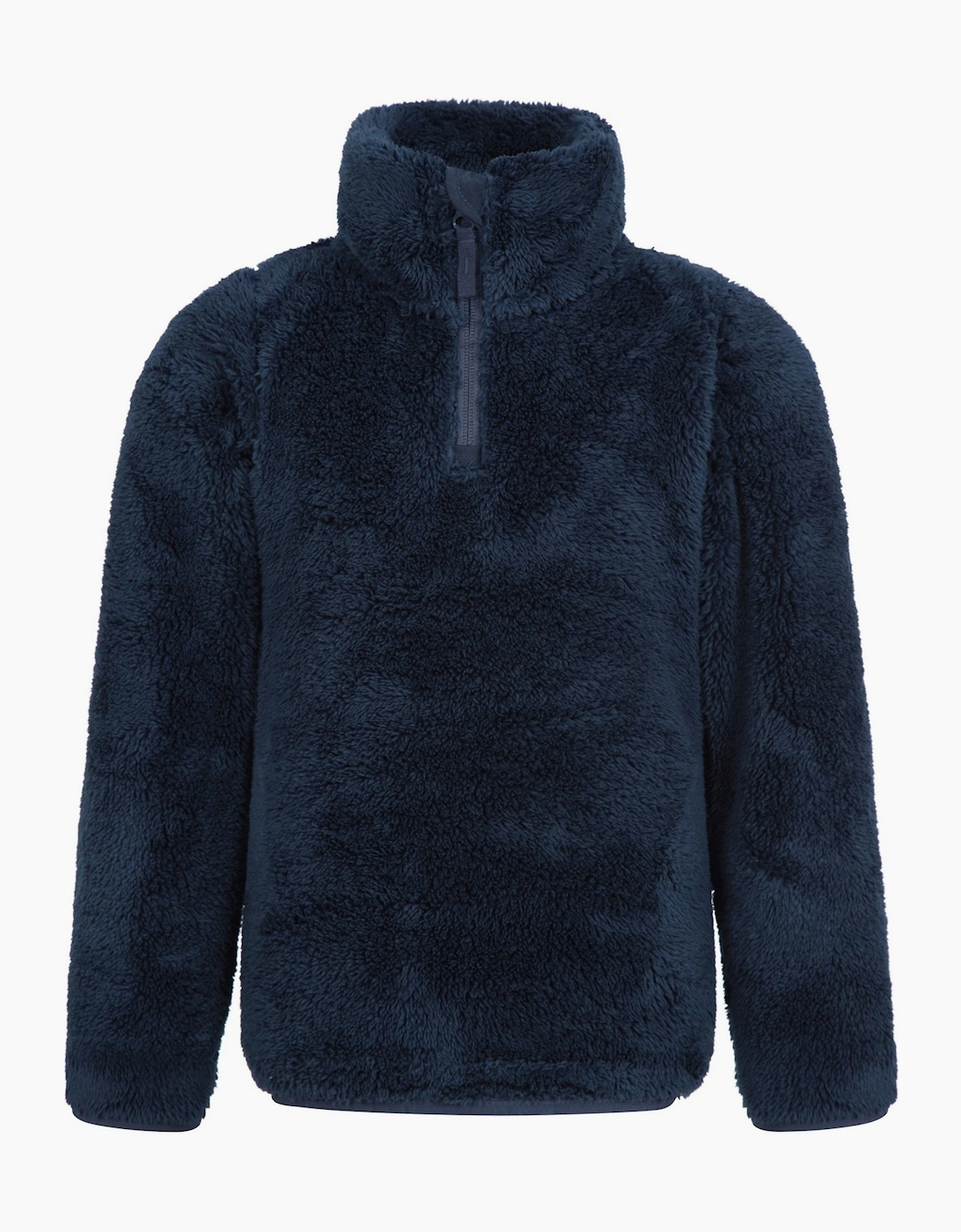 Mountain Warehouse Boys Navy 'S Childrens/ Teddy Half Zip Fleece Top  7 Years/8 Years Size 7-8 Years Kids