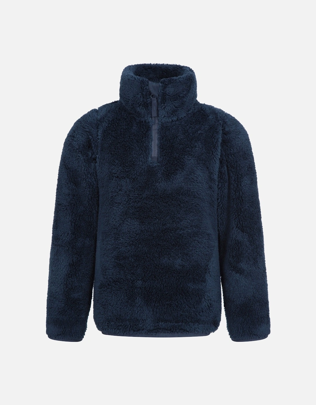 Childrens/Kids Teddy Half Zip Fleece Top, 5 of 4