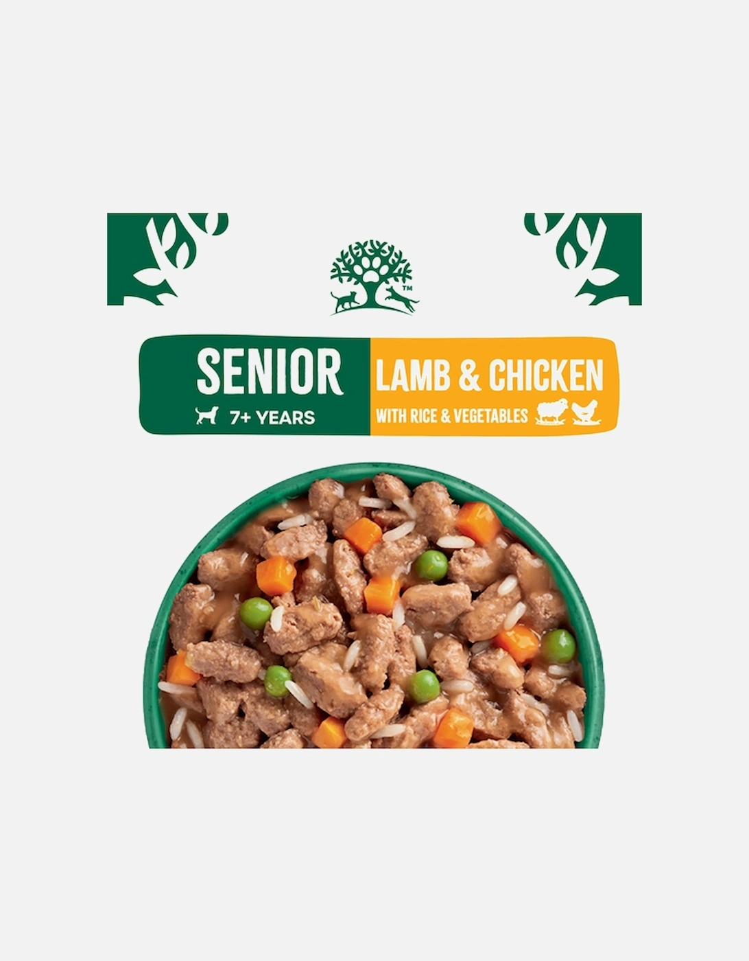 Senior Dog Food Pouches Lamb in Gravy 12pk 90g