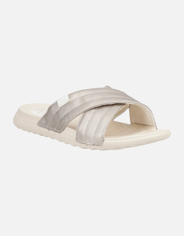 Christi Slide Distressed Womens Sandals