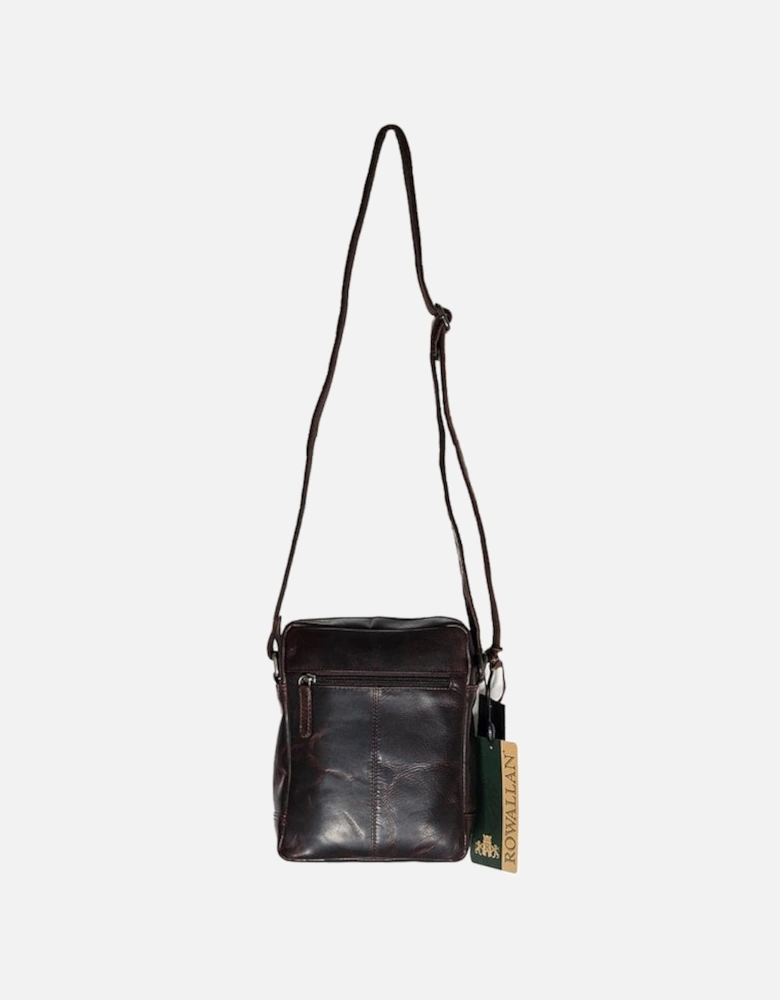 Rowallan Leather Trojan Body Bag Brown