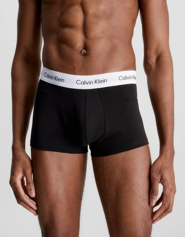 Cotton Stretch Mens Low Rise Trunk 3 Pack