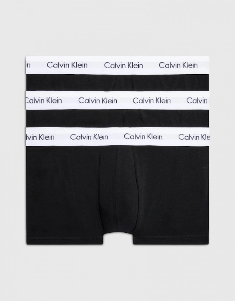 Cotton Stretch Mens Low Rise Trunk 3 Pack