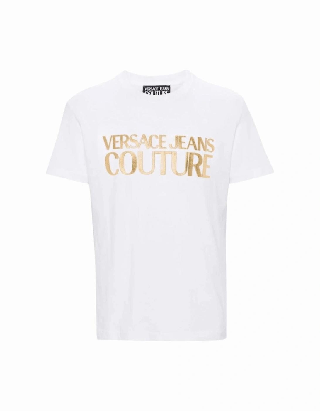 Cotton International Logo White/Gold T-Shirt, 3 of 2