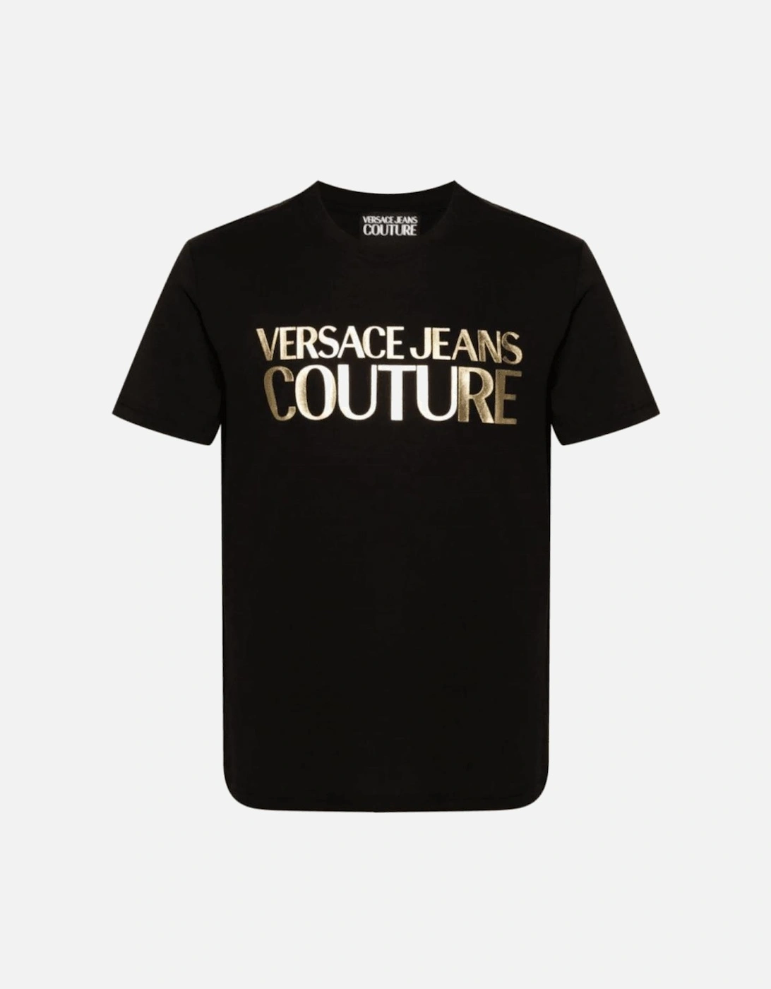 Cotton International Logo Black/Gold T-Shirt, 3 of 2