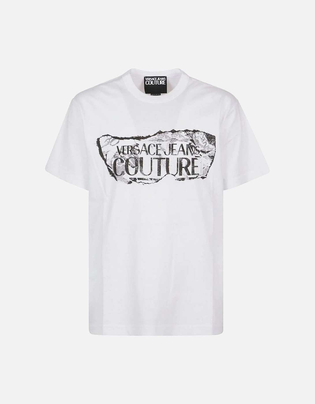 Cotton Magazine Logo White T-Shirt, 3 of 2