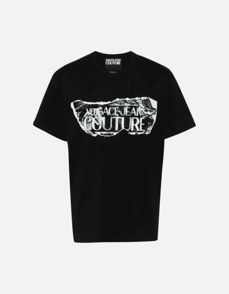 Cotton Magazine Logo Black/White T-Shirt