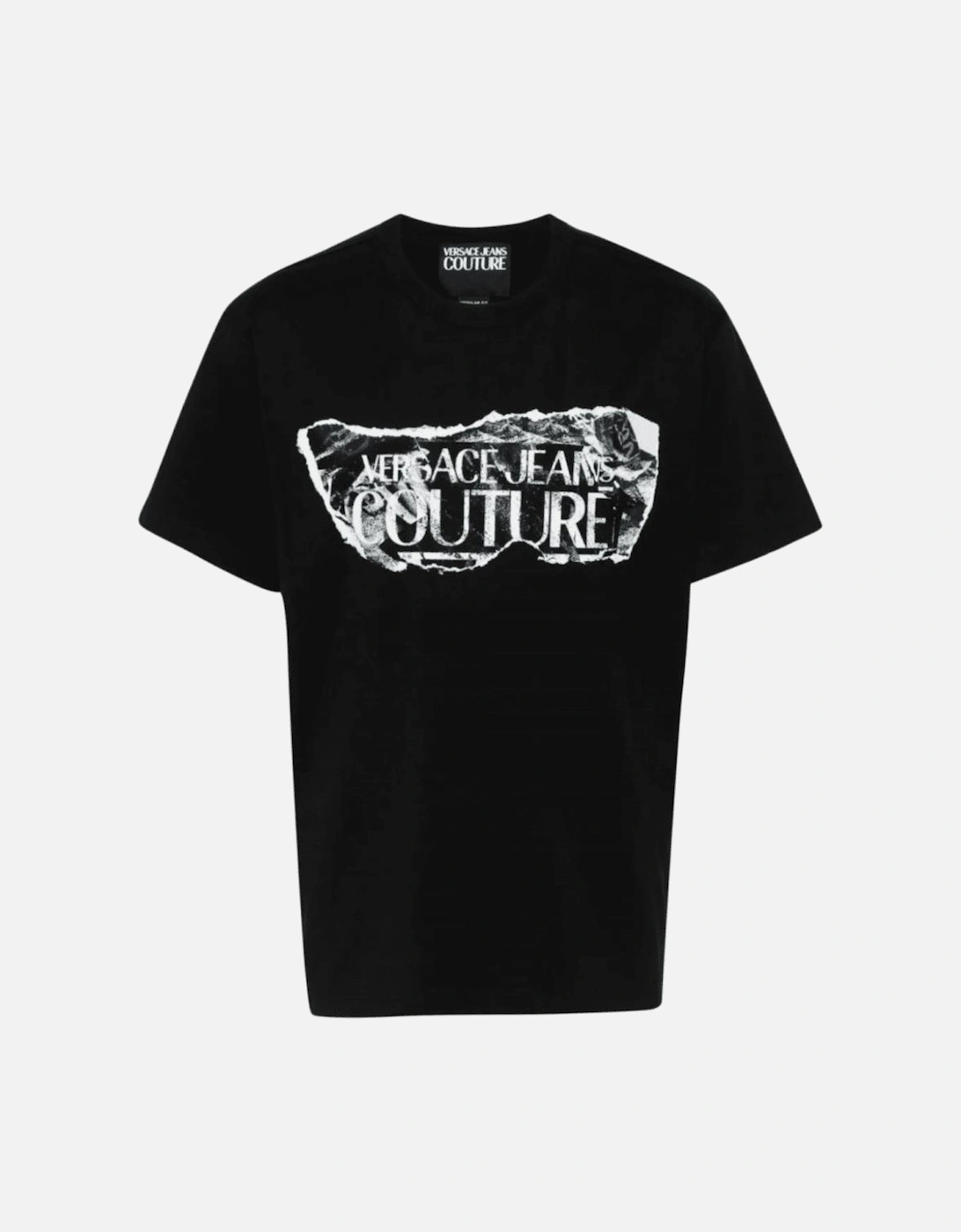 Cotton Magazine Logo Black/White T-Shirt, 3 of 2