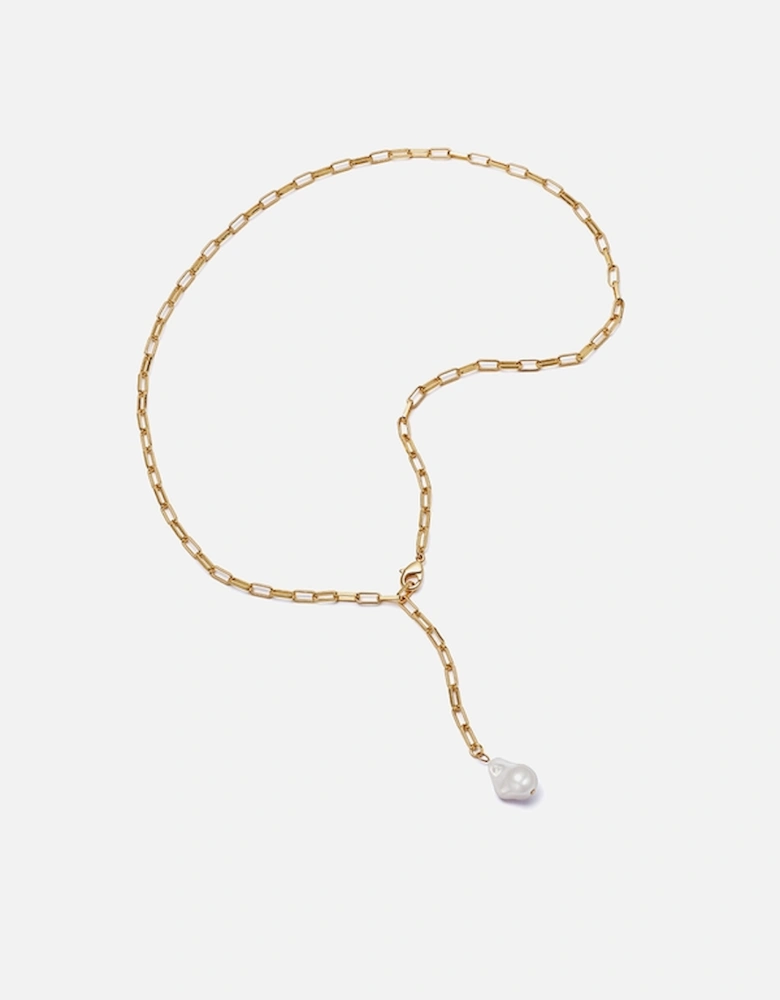 X Polly Sayer Baroque Gold-Plated Necklace