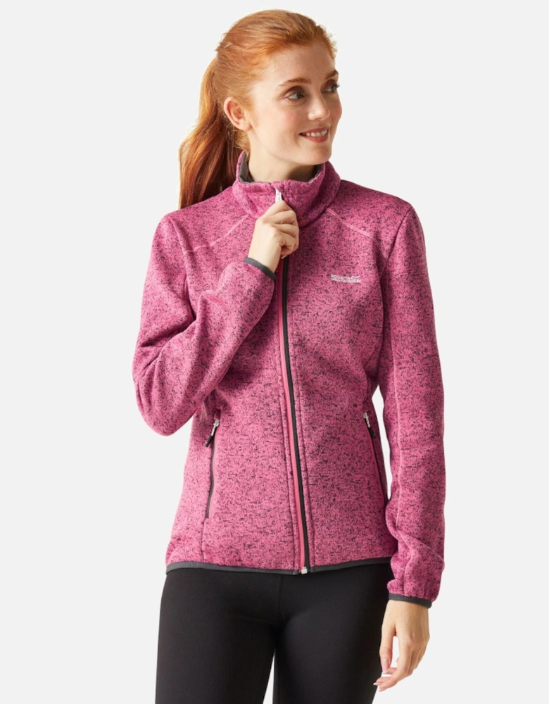 Womens Newhill Breathable Full Zip Fleece Jacket