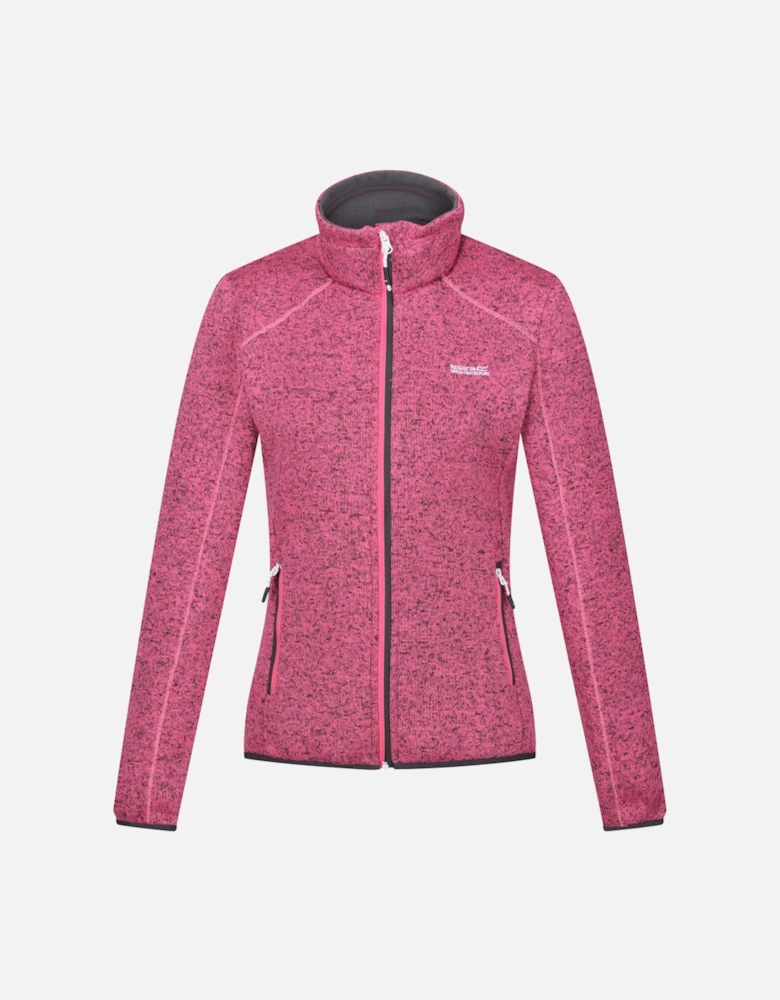 Womens Newhill Breathable Full Zip Fleece Jacket