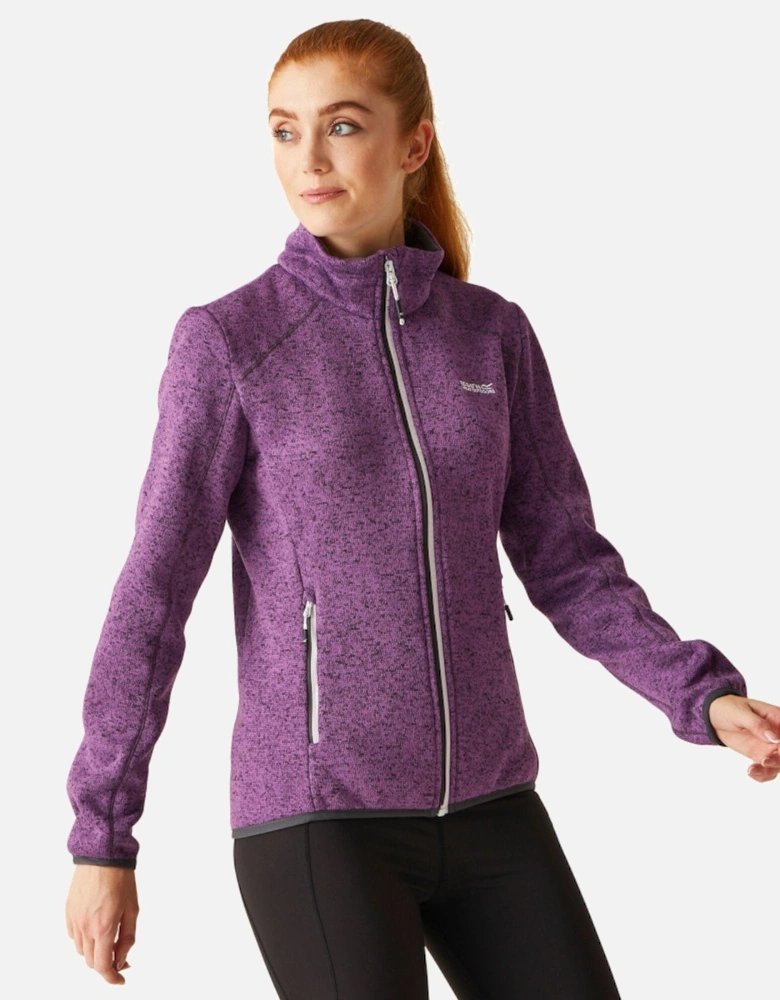 Womens Newhill Breathable Full Zip Fleece Jacket