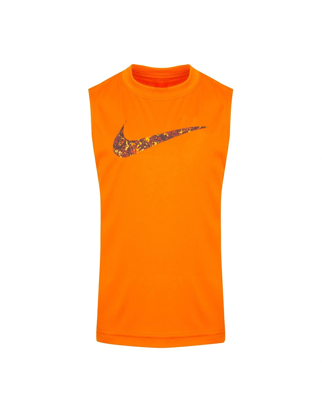 Kids Boys Swoosh Tank - Orange, 4 of 3