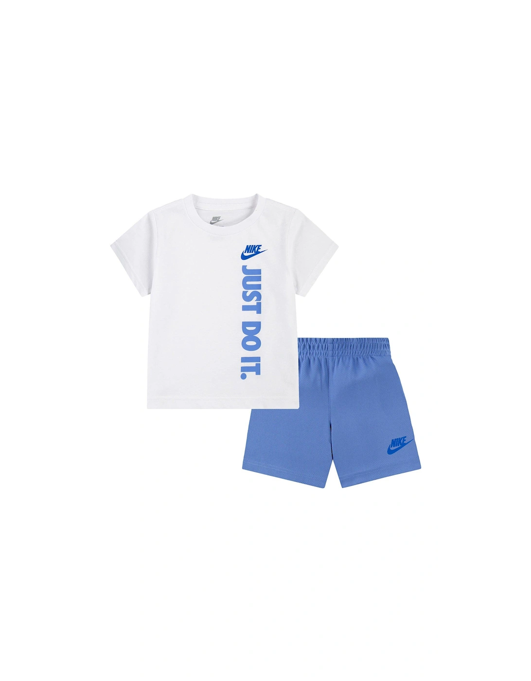 Kids Boys Just Do It T-shirt And Short Set - Blue, 2 of 1