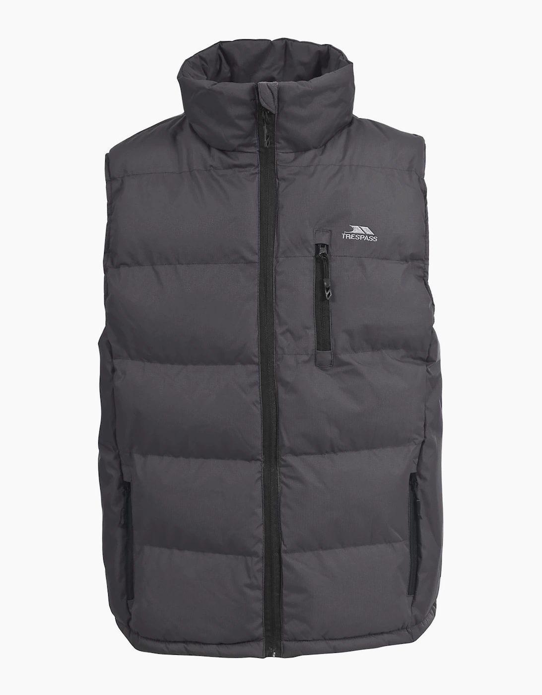 Trespass Men's Grey Clasp Padded Gilet/Bodywarmer - Size: 40/Regular