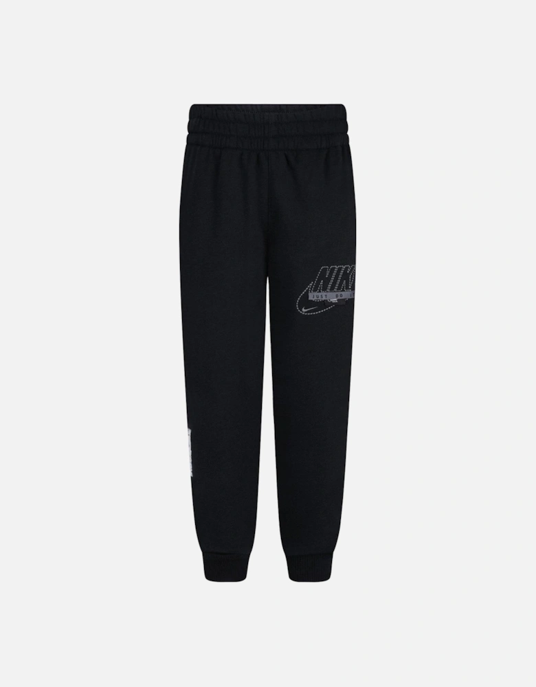 Kids Boys Club Joggers - Black