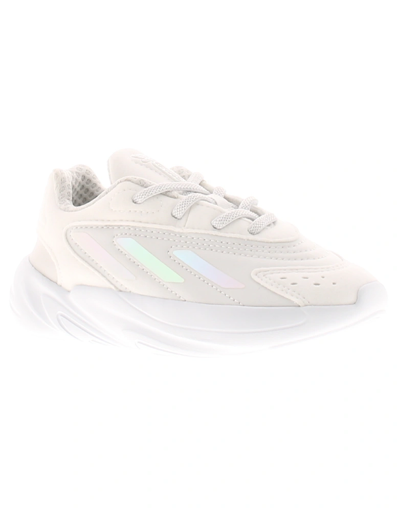 Childrens Trainers Infants Ozelia El i Elasticated white UK Siz