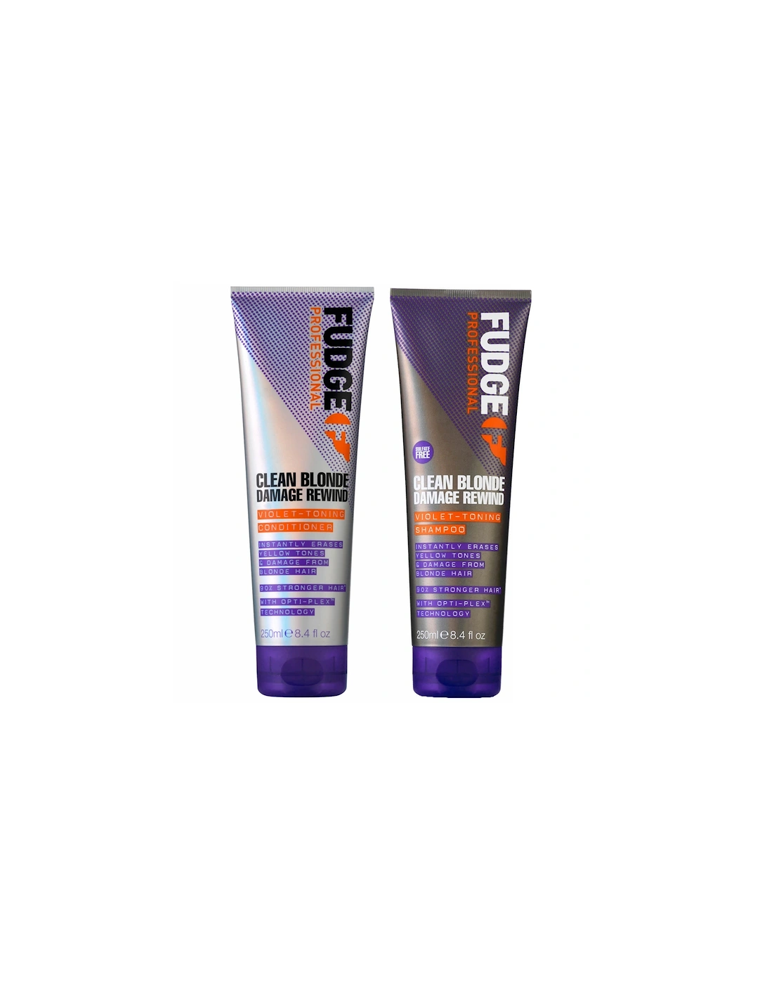 Professional Clean Blonde Damage Rewind Violet-Toning Shampoo and Conditioner Bundle 250ml - Professional - Professional Clean Blonde Damage Rewind Violet-Toning Shampoo and Conditioner Bundle 250ml (Worth £30.00) - Olivia, 2 of 1