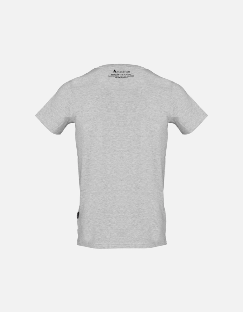 Large Shield Aldis Logo Grey T Shirt