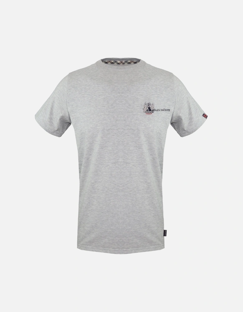 Small Aldis Chest Logo Grey T Shirt