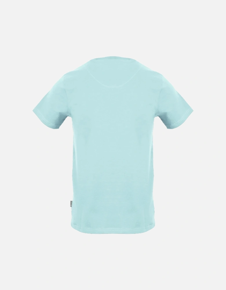 1851 Aq Logo Sky Blue T Shirt