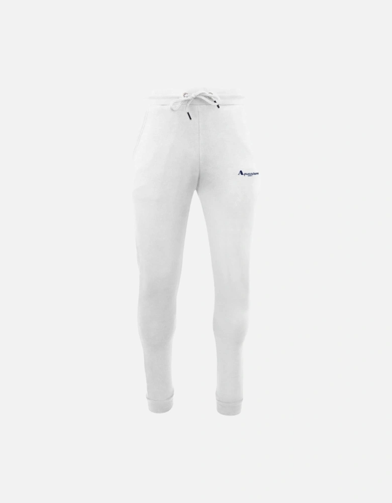 Logo White Sweat Pants