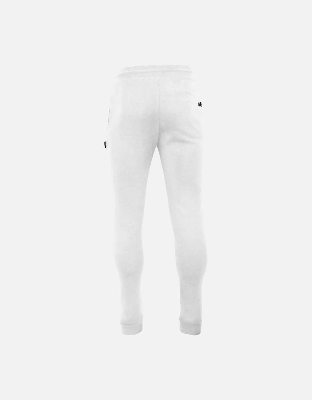 Logo White Sweat Pants