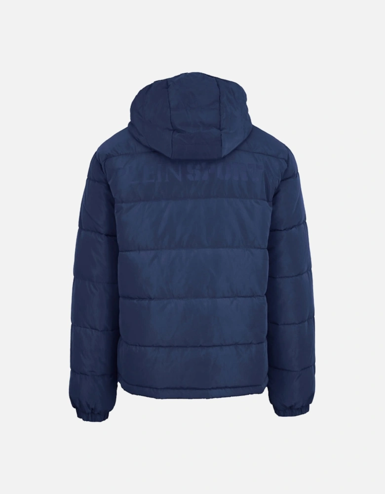 Plein Sport Bold Back Logo Padded Navy Blue Jacket