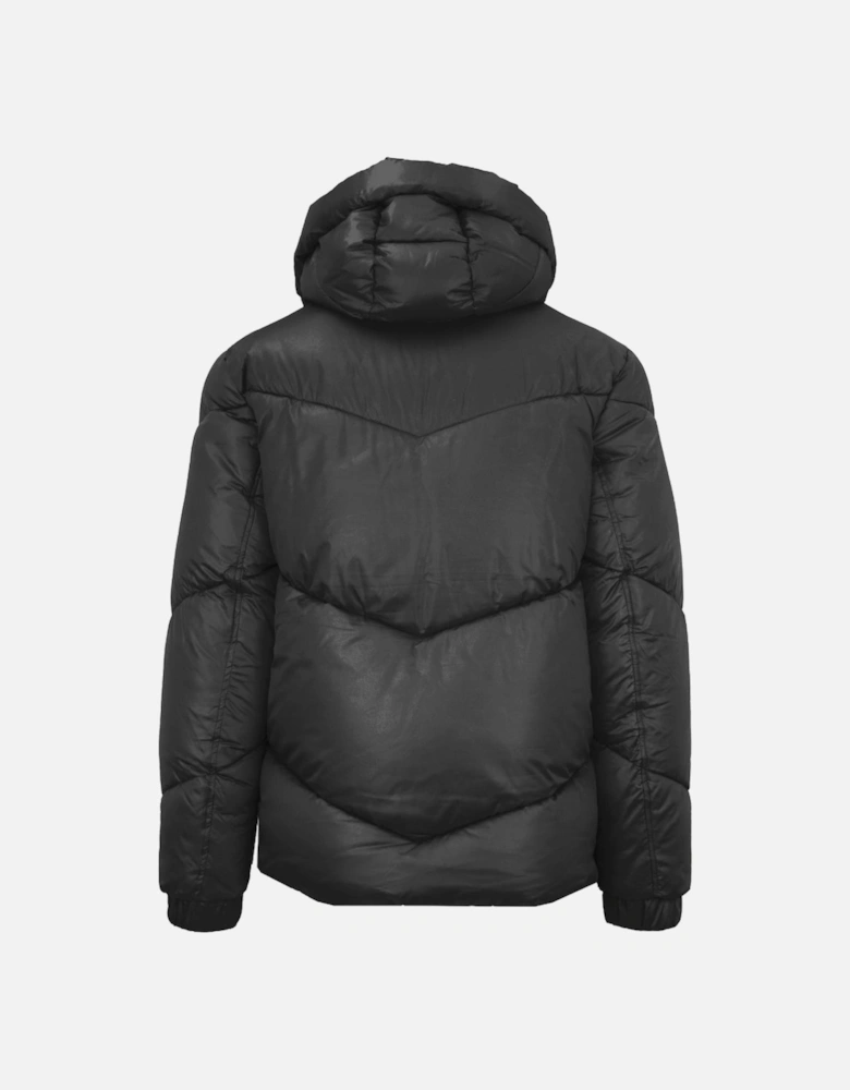 Plein Sport Shiny Padded Black Jacket