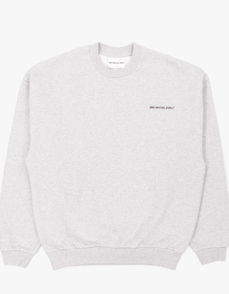 Oversized Uniform Crewneck Sweatshirt