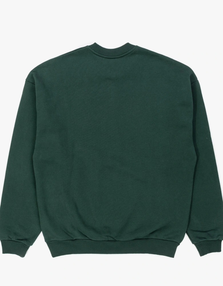 Oversized Uniform Crewneck Sweatshirt