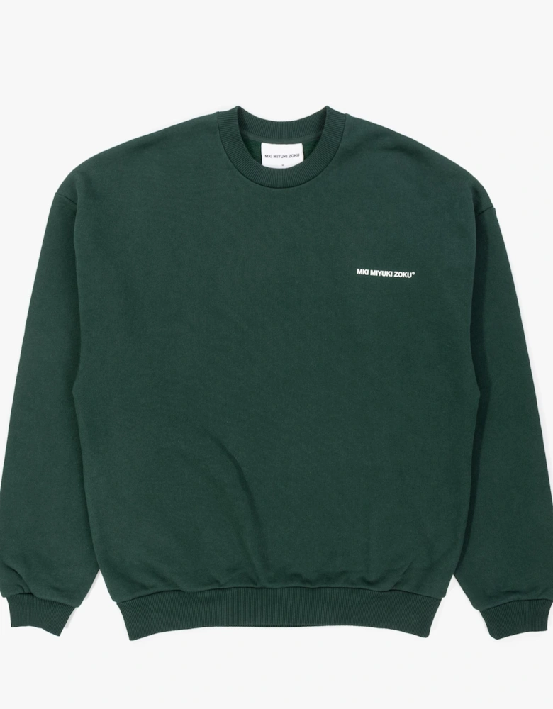 Oversized Uniform Crewneck Sweatshirt