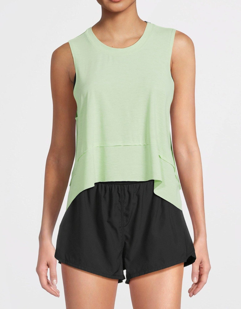 Womens Movement Tempo Tank - Green