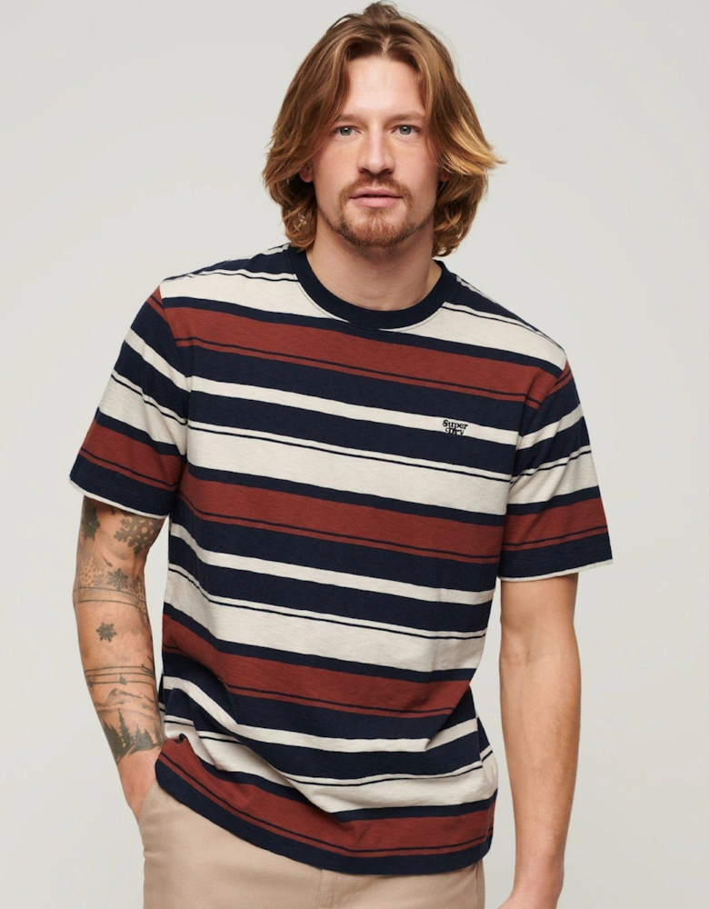 Relaxed Fit Stripe T-shirt - Multi