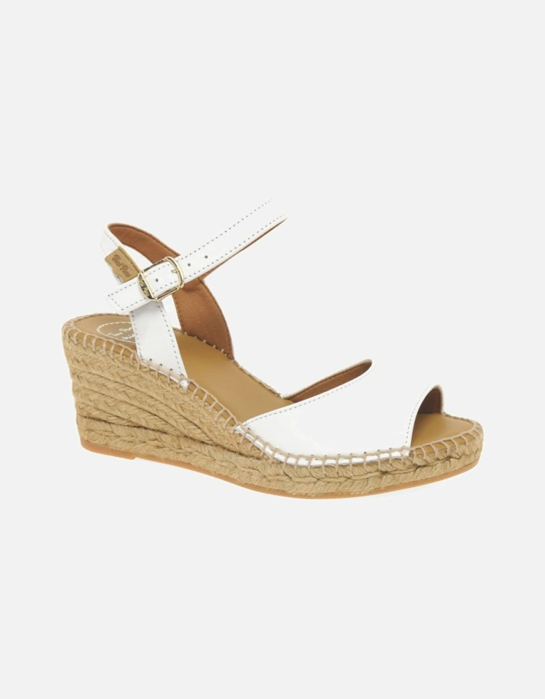 Sia-P Womens Wedge Heel Espadrille Sandals