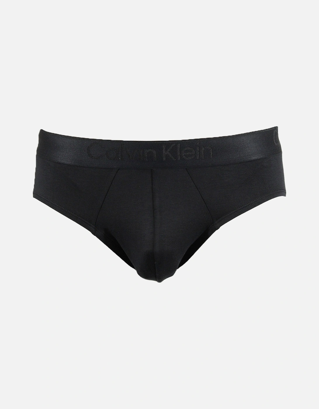 3-Pack CK Black Briefs, Black