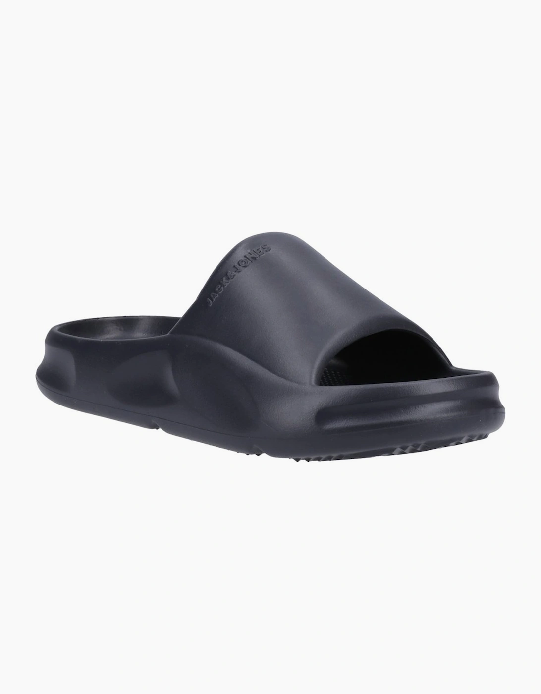 Jack & Jones Men's Black Status Slider Sandals - Size: 12