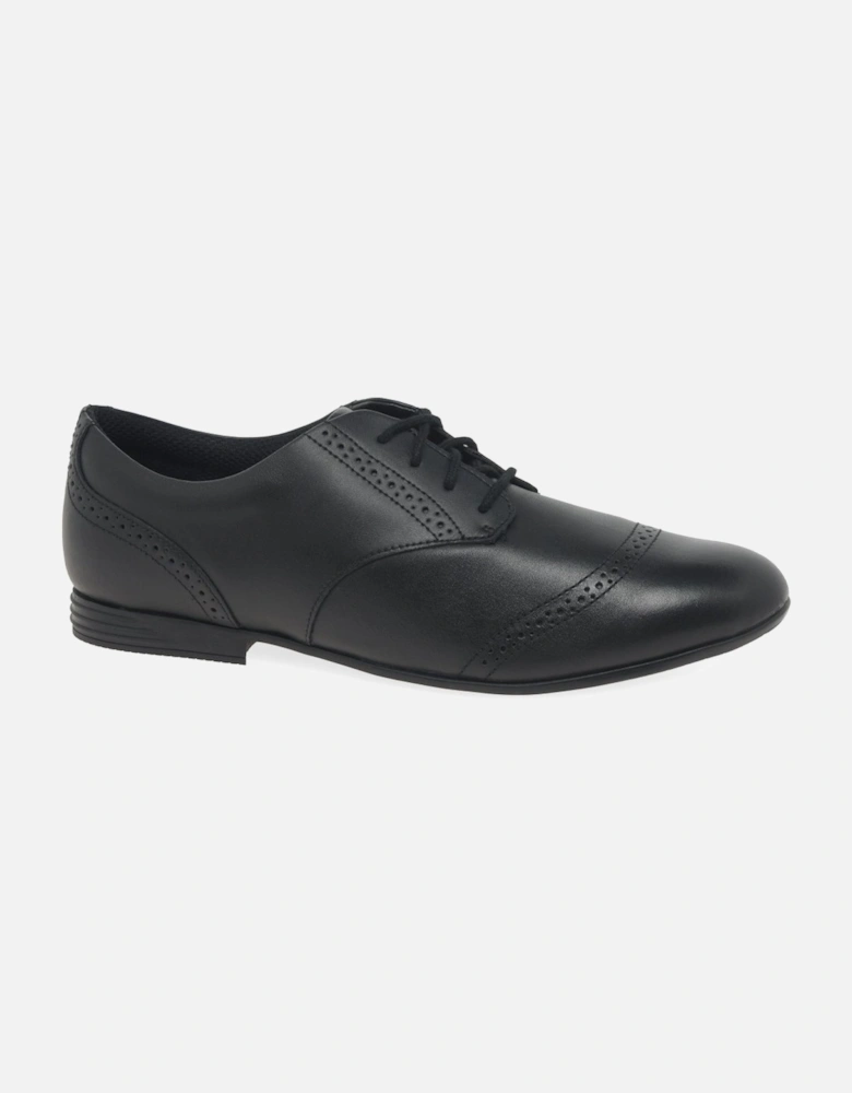 Finja Brogue Y Girls Senior School Shoes