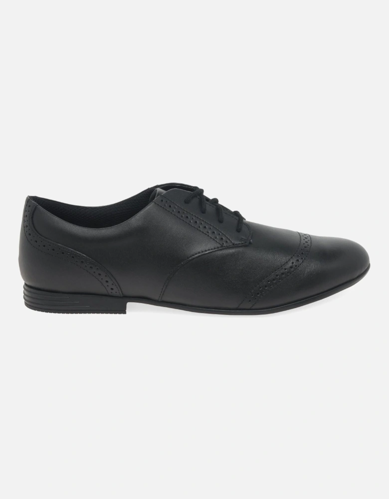 Finja Brogue Y Girls Senior School Shoes