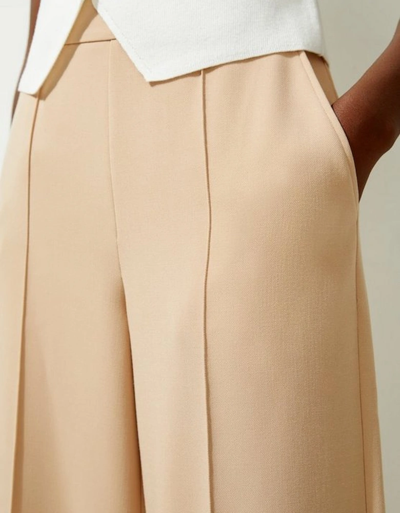 Tailored Wide Leg Trousers