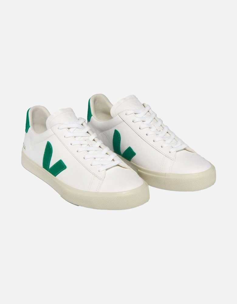 Campo Trainers Extra White/Emeraude